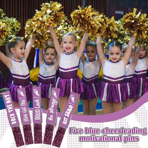 Kigeli 60 PCS Spirit Clips Cheer Dins Pins Cheerleader Higds Dinsions Dins for Backpacks Communnation Flights for Team Cheer HomeS Stuff Supplies Party Party Excessories Bulk (Black ، Shiny) in Saudi Arabia