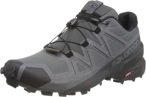 Salomon Speedcross 5 Trail Running Shoes for Men, Magnet/Black/Phantom, 11 in Saudi Arabia