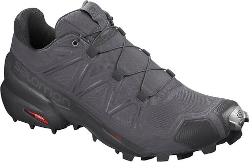 Salomon Speedcross 5 Trail Running Shoes for Men, Magnet/Black/Phantom, 11 in Saudi Arabia