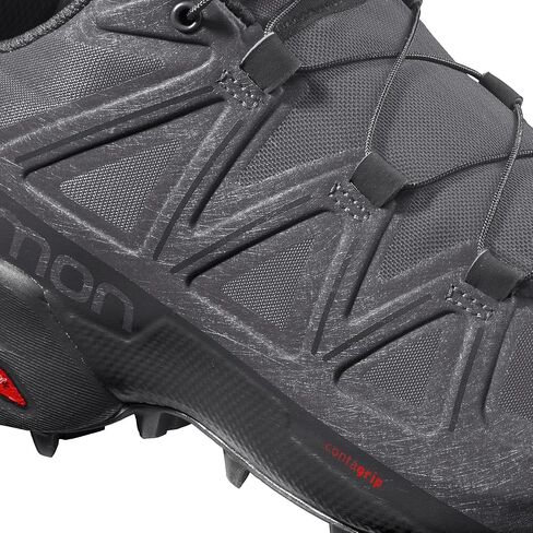 Salomon Speedcross 5 Trail Running Shoes for Men, Magnet/Black/Phantom, 11 in Saudi Arabia