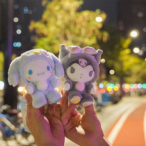 4.5 "سلسلة مفاتيح كرتون لطيفة - Kawaii Plush Animal قلادة - مناسبة لحقائب الظهر والأكياس والسيارات ، هدية للنساء in Kuwait