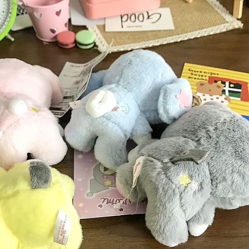 4.5 "سلسلة مفاتيح كرتون لطيفة - Kawaii Plush Animal قلادة - مناسبة لحقائب الظهر والأكياس والسيارات ، هدية للنساء in Kuwait