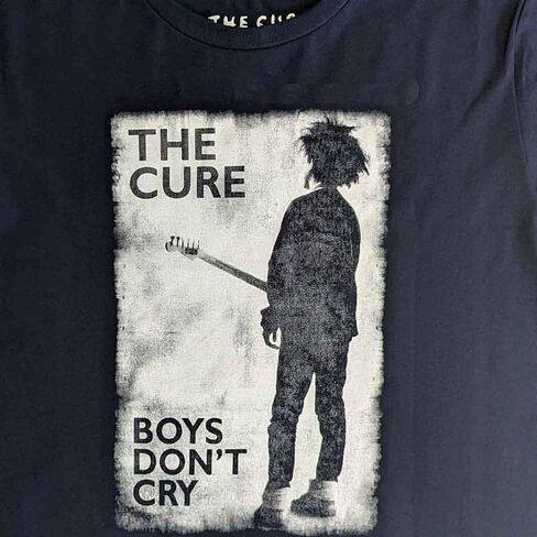 Cure Boys Don't Cry B&W Junior Top Navy in Saudi Arabia