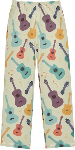 Wfrish Pajama Pants Bananas Black Lounge Pajama Bottoms Soft Sleep Pjs Sleepwear S in Kuwait