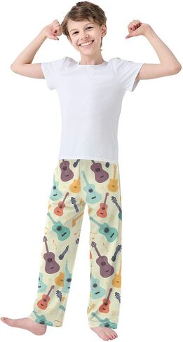 Wfrish Pajama Pants Bananas Black Lounge Pajama Bottoms Soft Sleep Pjs Sleepwear S in Kuwait