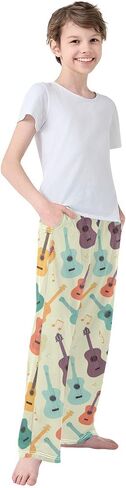 Wfrish Pajama Pants Bananas Black Lounge Pajama Bottoms Soft Sleep Pjs Sleepwear S in Kuwait