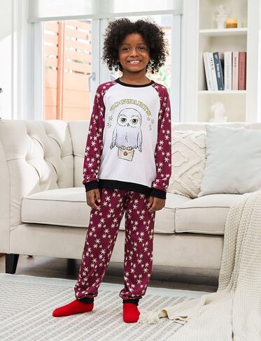 Harry Potter Family Christmas Matching Pajamas Sets Xmas Pjs Top and Pant Set for Kids Couples in Saudi Arabia