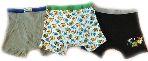 Pokemon Handcraft Big Boys Boxer Boxer ملخصات داخلية 3 حزمة (6) in Saudi Arabia