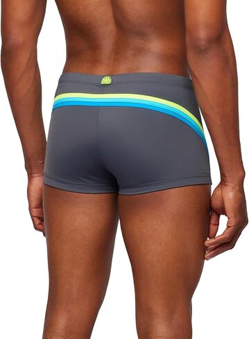 Men's Boxer Swim Briefs with Adjustable Waistband in Kuwait