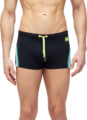 Men's Boxer Swim Briefs with Adjustable Waistband in Kuwait