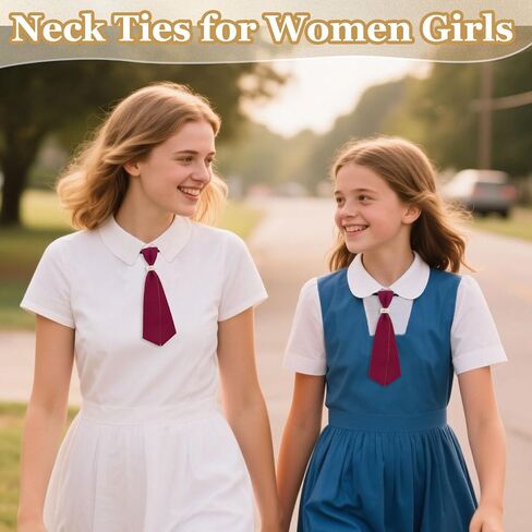 Bow Ties for Women Girls with Pearls, Adjustable Womens Tie Pre-tied Women's Bowties for School Uniforms Party Prom Work in Saudi Arabia