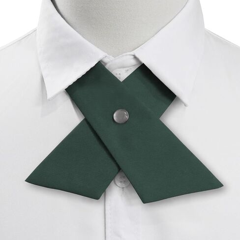 Criss-cross Bow Tie Adjustable Womens Tie, Solid Color Bowtie for Women, School Girl Tie for Graduation Office Casual in Saudi Arabia