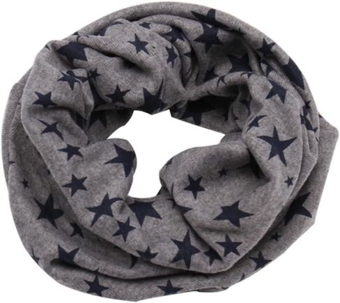 SAMIGLE مدببة النجمة Neckerchief وشاح أزياء دافئ رمادي للأولاد ودافئة الرقبة مريحة في فصل الشتاء الخريف صورة الحزب التقاط الصور in Saudi Arabia