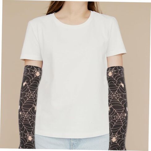 VANZACK Long Stretchable Fingerless Arm Warmers Gloves for Winter Unisex Design for Boys in Saudi Arabia