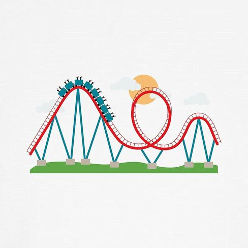 Cafepress Roller Coaster Classic Thong Intonder ، سراويل داخلية للسيدات in Saudi Arabia
