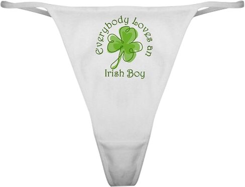 Cafepregress Irish Boy Classic Thong Intonder ، سراويل داخلية للسيدات in Saudi Arabia