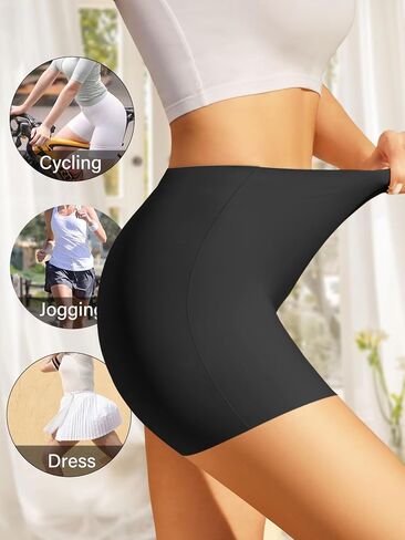 OLISHI Boyshorts Underwear for Women Cotton Women's Panties Boxer Briefs 4-Pack in Saudi Arabia