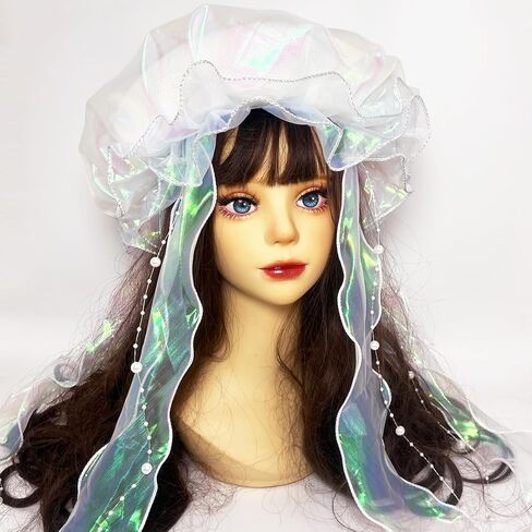 سحرية قناديل البحر بيريت يدويًا عتيقة فنان رسام القبعة Cosplay Cap Cap Decor in Kuwait