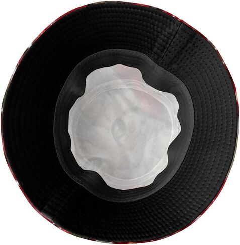 Christmas Bucket Hat for Women Men, Merry Christmas Fisherman Hat New Year Design Caps Xmas Decoration in Kuwait