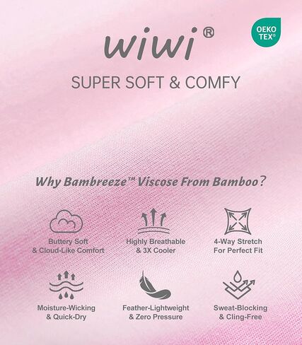 WiWi Womens Short Sleeve Pajama Sets Viscose from Bamboo Pajamas Soft Sleepwear Long Jogger Pants Loungewear S-XXL in Kuwait