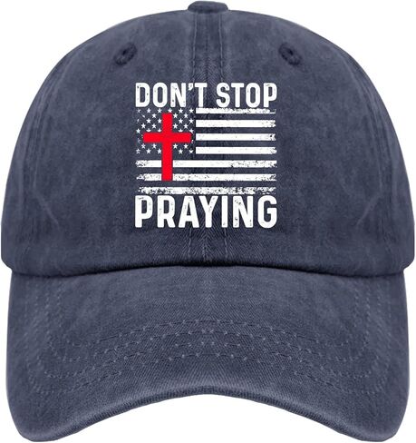 Jesus Hat Don't Stop Praying Funny Christian Funny Praying Hat for Women Funny Jesus Christian Cap Funny Golf Hats Funny Hats in Saudi Arabia