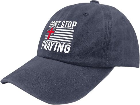 Jesus Hat Don't Stop Praying Funny Christian Funny Praying Hat for Women Funny Jesus Christian Cap Funny Golf Hats Funny Hats in Saudi Arabia