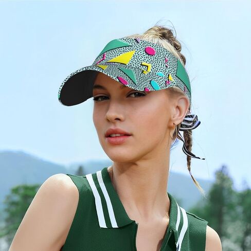 قبعة Sun Visor Hat القابلة للتعديل للأشعة فوق البنفسجية قبعات خفيفة الوزن للنساء الرجال في الهواء الطلق الرياضة الجولف جولف تنس in Saudi Arabia