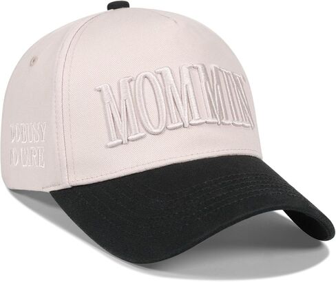 Mommin Trucker Hat for Women，Vintage Embroidered Baseball Cap，Mom Essentials Funny Gifts for Mothers Day in Kuwait