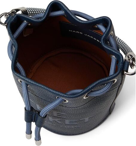 Marc Jacobs The Bucket Bag for Women - Leather Construction with Rope Top Handle, Fabulous, Chic and Stylish Bag Blue Sea One Size One Size in Saudi Arabia