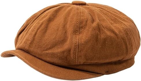 Ginger Duck Tongue Cap Korean Version of Men's Retro Newsboy Octagonal Painter Beret in Saudi Arabia