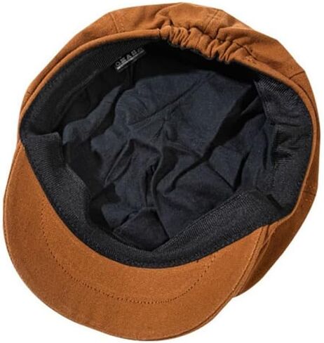 Ginger Duck Tongue Cap Korean Version of Men's Retro Newsboy Octagonal Painter Beret in Saudi Arabia