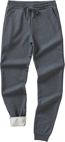 Weintee Women's 36" Inseam Tall Joggers Fleece Pants Sherpa Lined Sweatpants in Saudi Arabia