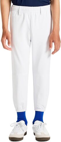 DEVOROPA 2T/3T/4T/5T to Big Kids Youth Boys Baseball Pants Girls Softball Pants Fast Pitch Tee Ball Practice Pants Pockets in Saudi Arabia