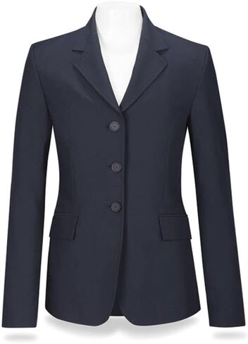 R.J. Classics Girls' Skylar JR Show Coat with 37.5, Color: Navy, Size: 16 in Saudi Arabia