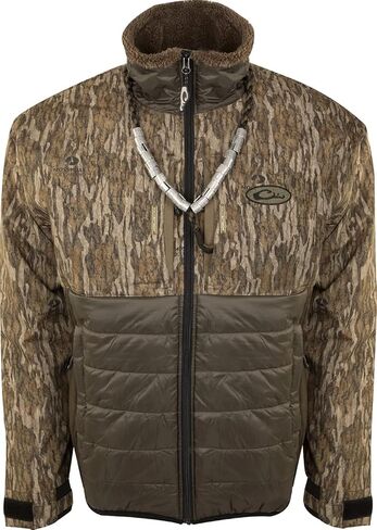 Drake Waterfowl Men's Lst Guardian Flex Double Down Downproof Pracking Eqwader سترة الصيد الكاملة in Saudi Arabia