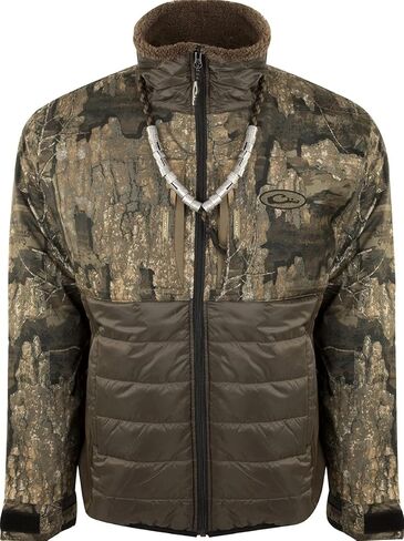 Drake Waterfowl Men's Lst Guardian Flex Double Down Downproof Pracking Eqwader سترة الصيد الكاملة in Saudi Arabia