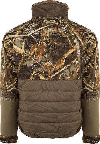 Drake Waterfowl Men's Lst Guardian Flex Double Down Downproof Pracking Eqwader سترة الصيد الكاملة in Saudi Arabia