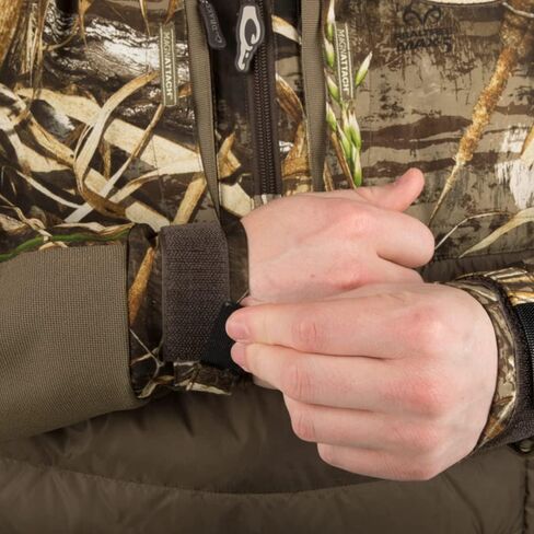 Drake Waterfowl Men's Lst Guardian Flex Double Down Downproof Pracking Eqwader سترة الصيد الكاملة in Saudi Arabia
