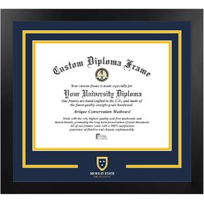 صور الحرم الجامعي Murray St. Racers 14w x 11h Spirit Diploma Manhattan إطار أسود مع طباعة حجرية إضافية (توفير القيمة 59 دولارًا) in Kuwait