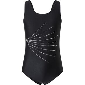 Gymnastics Leotards for Girls Leotard for Dance Ballet Sparkly One-Piece Kids Toddlers Tumbling Outfits 2-12 Years in Kuwait