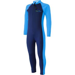 EcoStinger® Boys Full Body Swimsuit Stinger Suit Long Sleeves UV Protection UPF50+ Navy Blue in Saudi Arabia