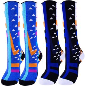 2Pairs Kids Merino Wool Ski Socks Winter Warm Thermal Snow Socks in Saudi Arabia