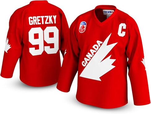 Wayne Gretzky #99 Labatt Team Canada Cup Jersey – 1991 Ice Hockey Shirt, Stitched Letters, Adult Sizes S–5XL in Saudi Arabia