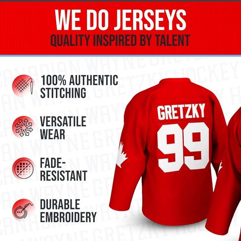 Wayne Gretzky #99 Labatt Team Canada Cup Jersey – 1991 Ice Hockey Shirt, Stitched Letters, Adult Sizes S–5XL in Saudi Arabia