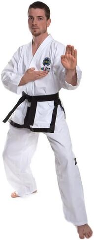 مجموعة Taekwondo الموحدة Taekwondo GI بدلة TKD موحدة مع حزام in Kuwait