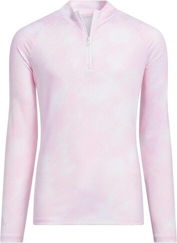 adidas Boys' Long Sleeve Print Polo in Saudi Arabia