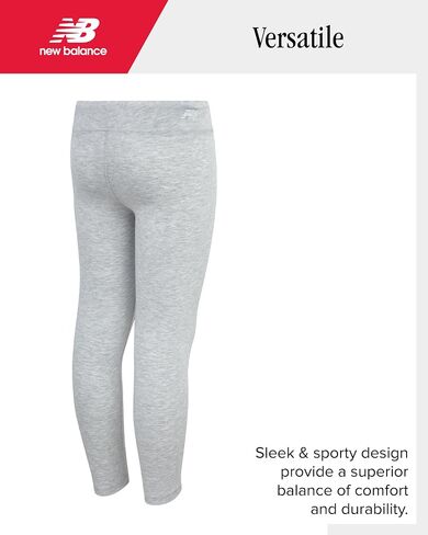 مجموعة New Balance Girls Legging-4 قطع تي شيرت وأكمام قصيرة من طماق (7-16) in Saudi Arabia