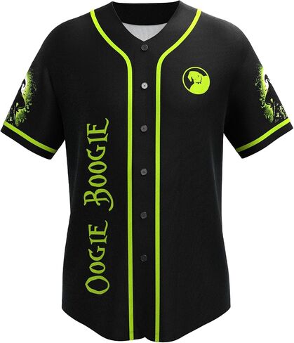 Halloween Baseball Jersey, Horror Jersey, Horror Movie Shirts, Gifts for Halloween in Saudi Arabia