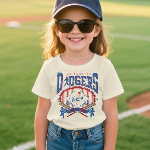Baseball Shirts for Girls Boys Game Day Short Sleeve Shirt Toddler Kids Baseball Team Fan Tee top in Kuwait