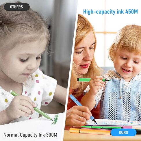 SAYEEC Washable Markers for Kids,Coloring Pens With Medium Tip Portable Box Set 48 Colors Art Pen Supply for Drawing Sketching in Kuwait